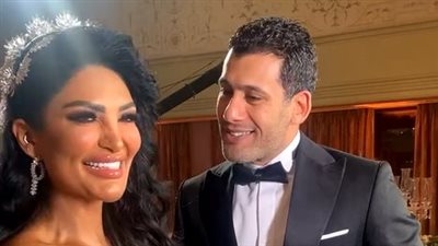 سالي عبد السلام بحفل زفافها: مؤمن في عينيا وهبطل جنان وأسمع الكلام وأحافظ عليه 