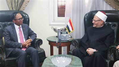 مفتي الجمهورية يستقبل سفير كمبوديا الجديد بالقاهرة لبحث أوجه تعزيز التعاون الإفتائي