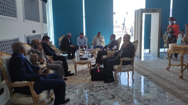 وزير الرياضة بالوادي