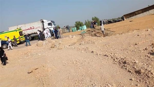 انقلاب سيارة نقل