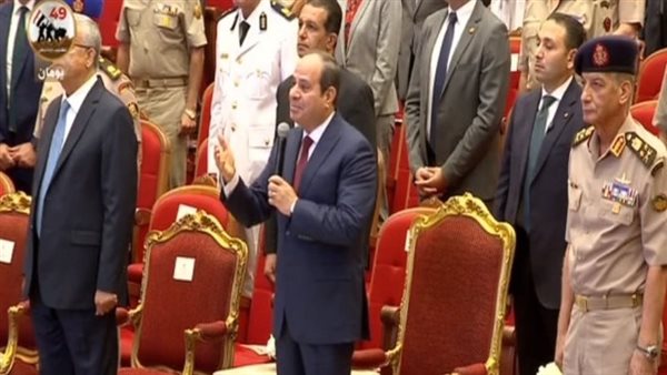الرئيس السيسي خلال