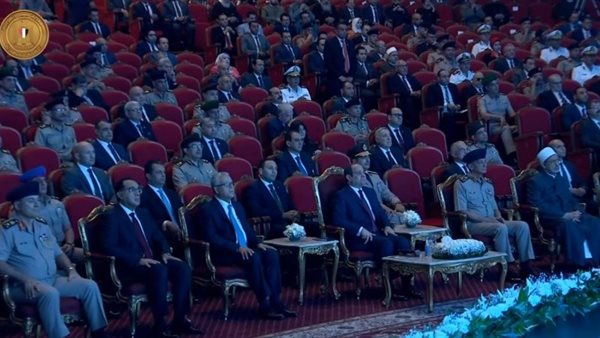 السيسي خلال الندوة