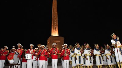 الموسيقات العسكرية تقدم عددًا من العروض بالميادين الرئيسية احتفالًا بنصر أكتوبر 