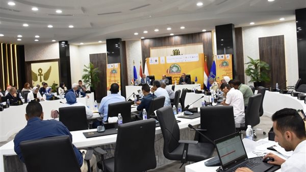 المؤتمر الصحفي بأسوان