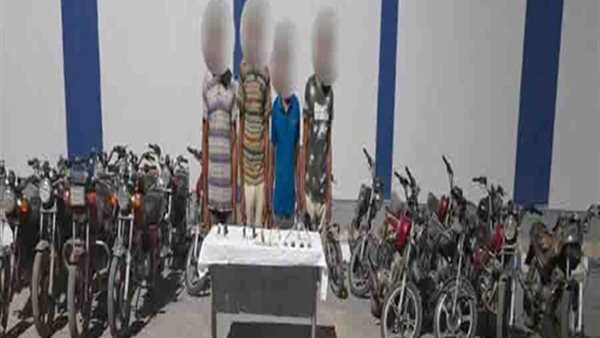 المتهمين والمضبوطات