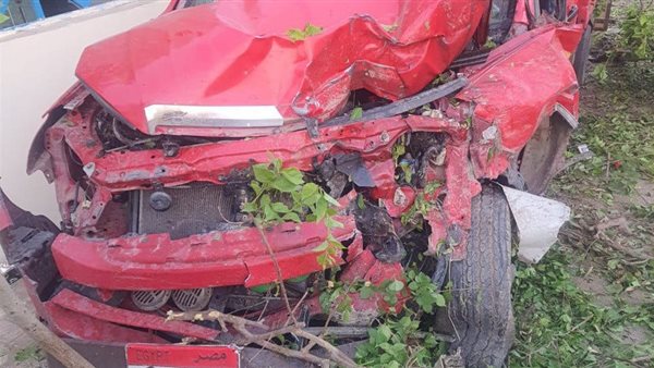 حادث تصادم بأسيوط