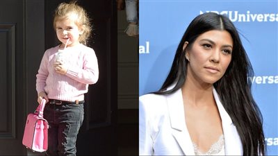 كورتني كارداشيان: ما زلت أنام مع ابنتي الصغيرة بينيلوبي