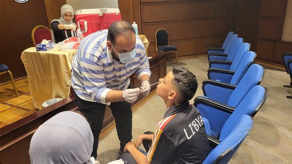 مسحة كورونا للفرق