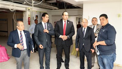 رئيس الرعاية الصحية يتفقد أعمال مشروع رفع كفاءة الطوارئ والرعايات المركزة بمستشفى شرم الشيخ الدولي