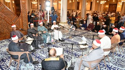 رئيس لجنة مراجعة المصحف من مقرأة الحسين: شكرا للرئيس السيسي على الاهتمام بالقرآن وأهله