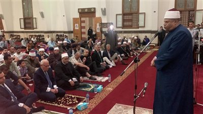 محافظة بورسعيد تحتفل بذكرى المولد النبوي في مسجد العباسي التاريخي | صور 