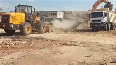 بدء أعمال الحفر لبناء ستاد النادي المصري بموقعه التاريخي ببورسعيد | بث مباشر