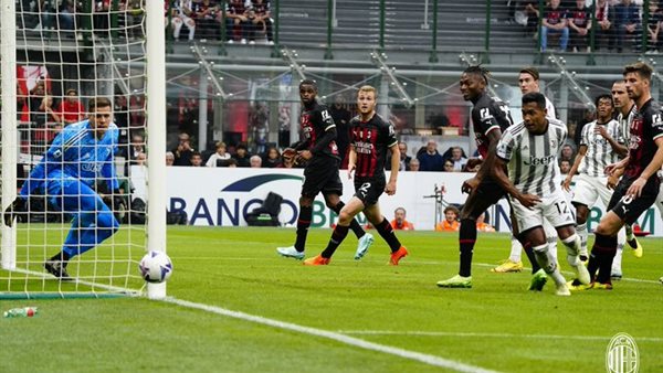 مباراة ميلان ضد يوفنتوس