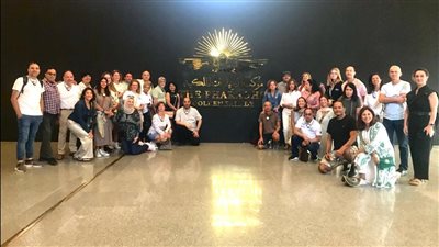 المتحف القومي للحضارة يستقبل وفد سفينة شباب العالم | صور 