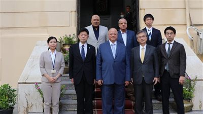 محافظ القاهرة يستقبل السفير الياباني لبحث تعزيز التعاون المشترك بين البلدين