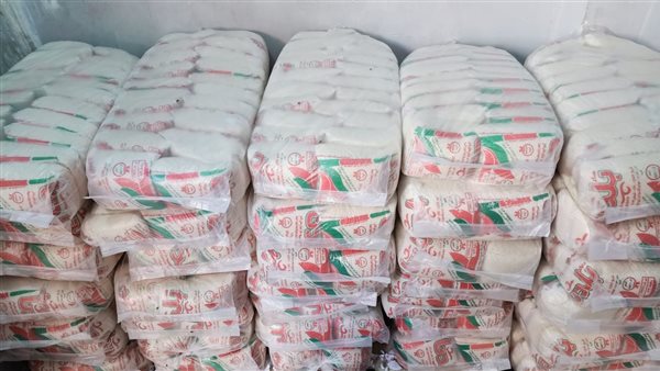 ضبط 3 طن سكر تموينى