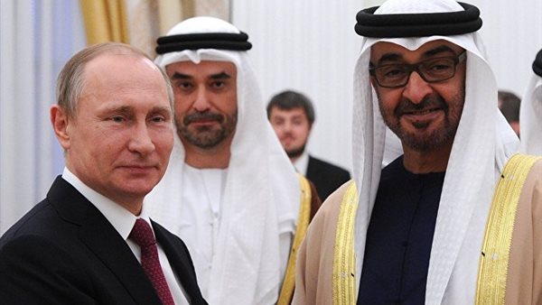 بن زايد وبوتين