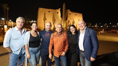 القاهرة 24 ينشر كواليس التجهيزات النهائية قبل احتفالية دار الأزياء العالمية ستيفانو ريتشي | صور 