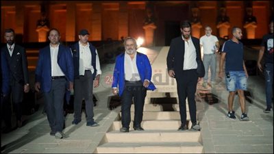 من فلورنسا إلى الأقصر.. تحضيرات احتفالية ستيفانو ريتشي العالمية على أرض مصر | صور