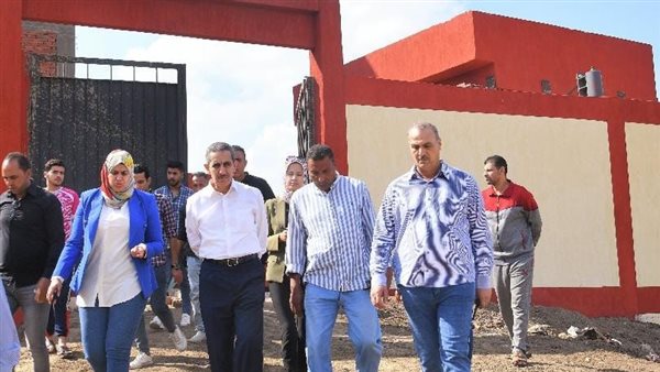 محافظ الغربية يتفقد