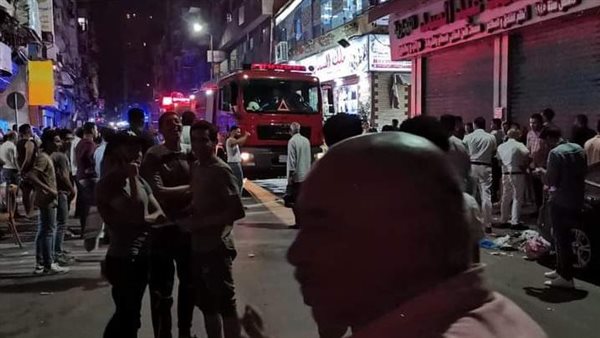 حريق محدود في الإسكندرية