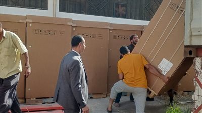 صحة البحيرة تستلم الدفعة الأولى من الثلاجات الخاصة بحفظ الطعوم واللقاحات