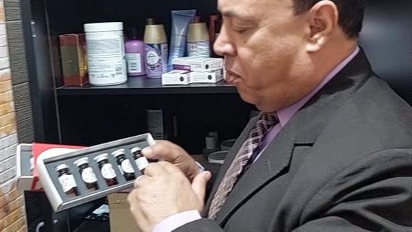 ضبط بيوتى سنتر شهير