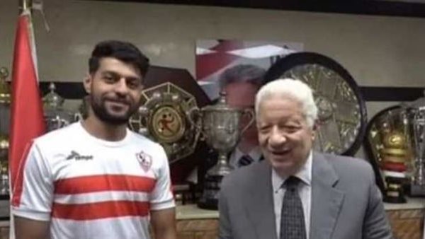 مرتضى منصور مع مصطفى