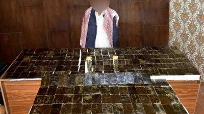 بـ 2 مليون جنيه.. القبض على متهم بحوزته 28 كيلو حشيش بالجيزة