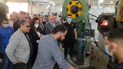 نائب محافظ البحيرة تفتتح مقر الجهاز التنفيذي للمنطقة الصناعية بحوش عيسى