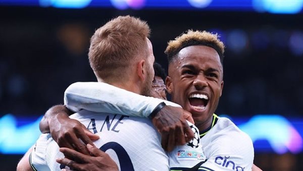 فرحة لاعبي توتنهام