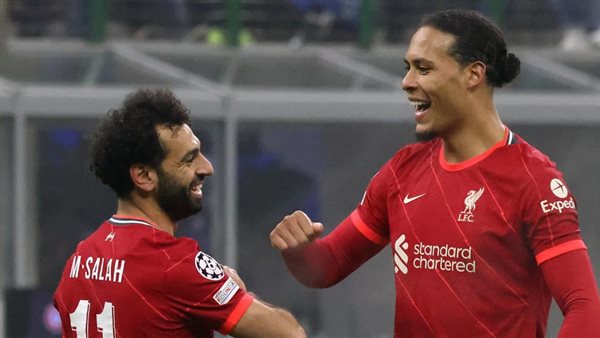 فان دايك ومحمد صلاح