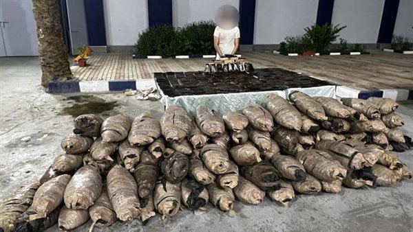 المتهم والمضبوطات