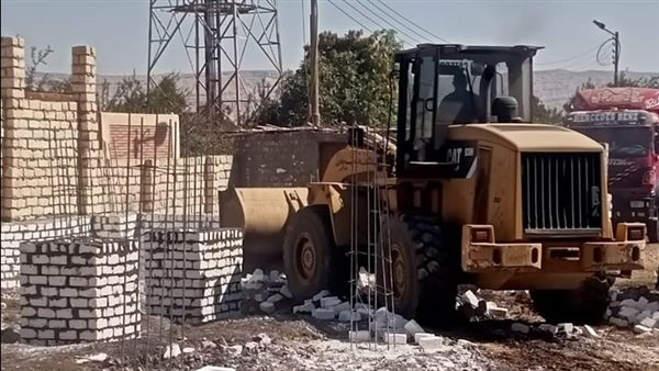 حملة إزالات بأسيوط