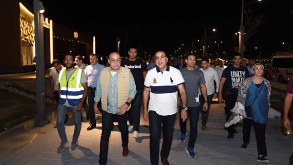 جانب من جولة الدكتور