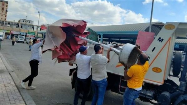 حملة لإزالة الإشغالات