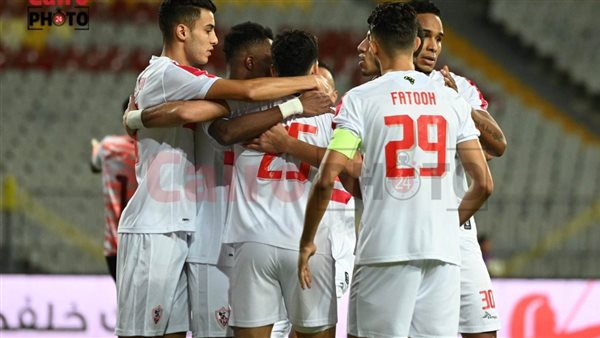 فرحة لاعبي الزمالك
