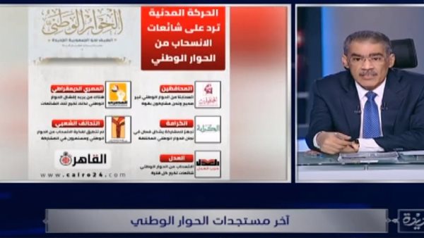 ضياء رشوان يستعرض