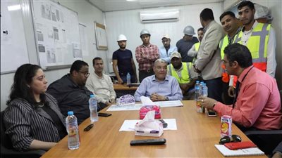 محافظ المنيا يتفقد مشروعات حياة كريمة بمركز مغاغة 