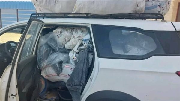 محاولة تهريب بضائع