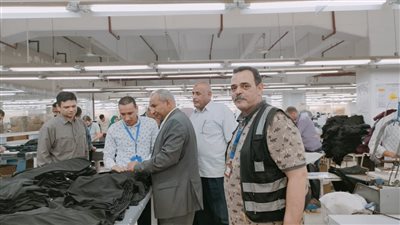 القوى العاملة: جولة تفقدية بالمنطقة الصناعية في شبين الكوم للاطمئنان على العمال 