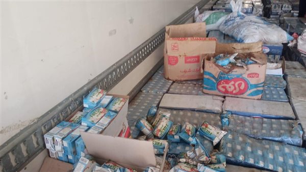 ضبط 20 طن أجبان فاسدة