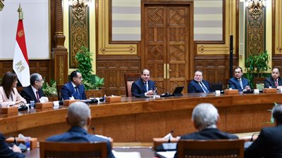 السيسي يستقبل وفدًا من رجال الأعمال والمستثمرين من القطاعات الصناعية المختلفة