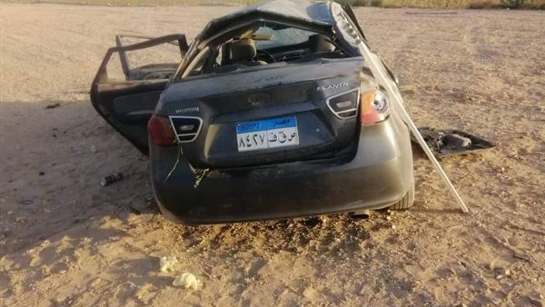 انقلاب سيارة ملاكي