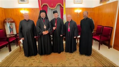 بطريرك الأقباط الكاثوليك يستقبل البطريرك الماروني بالمقر البابوي 