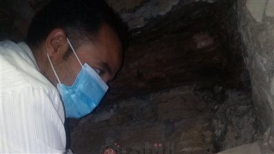 الآثار تتابع أعمال ترميم وصيانة هرم ميدوم بـ بني سويف | صور 