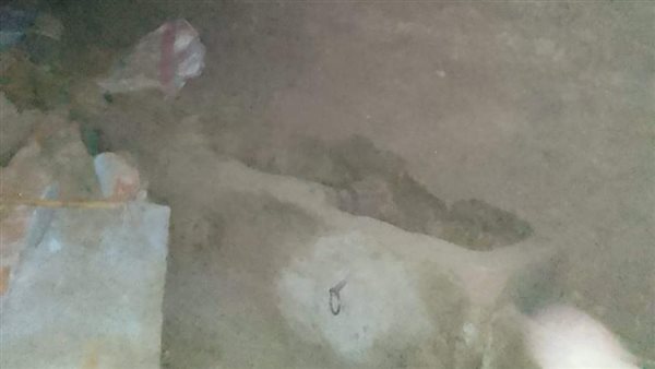 انهيار منزل ريفي