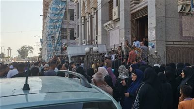 تشييع جثمان طالب دهسه قطار أثناء عودته من المدرسة بالدقهلية | بث مباشر