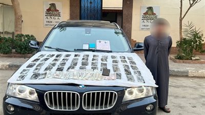 سقوط تاجر مخدرات في السويس بحوزته 50 طربة حشيش