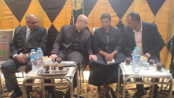 محافظ بني سويف يعزي